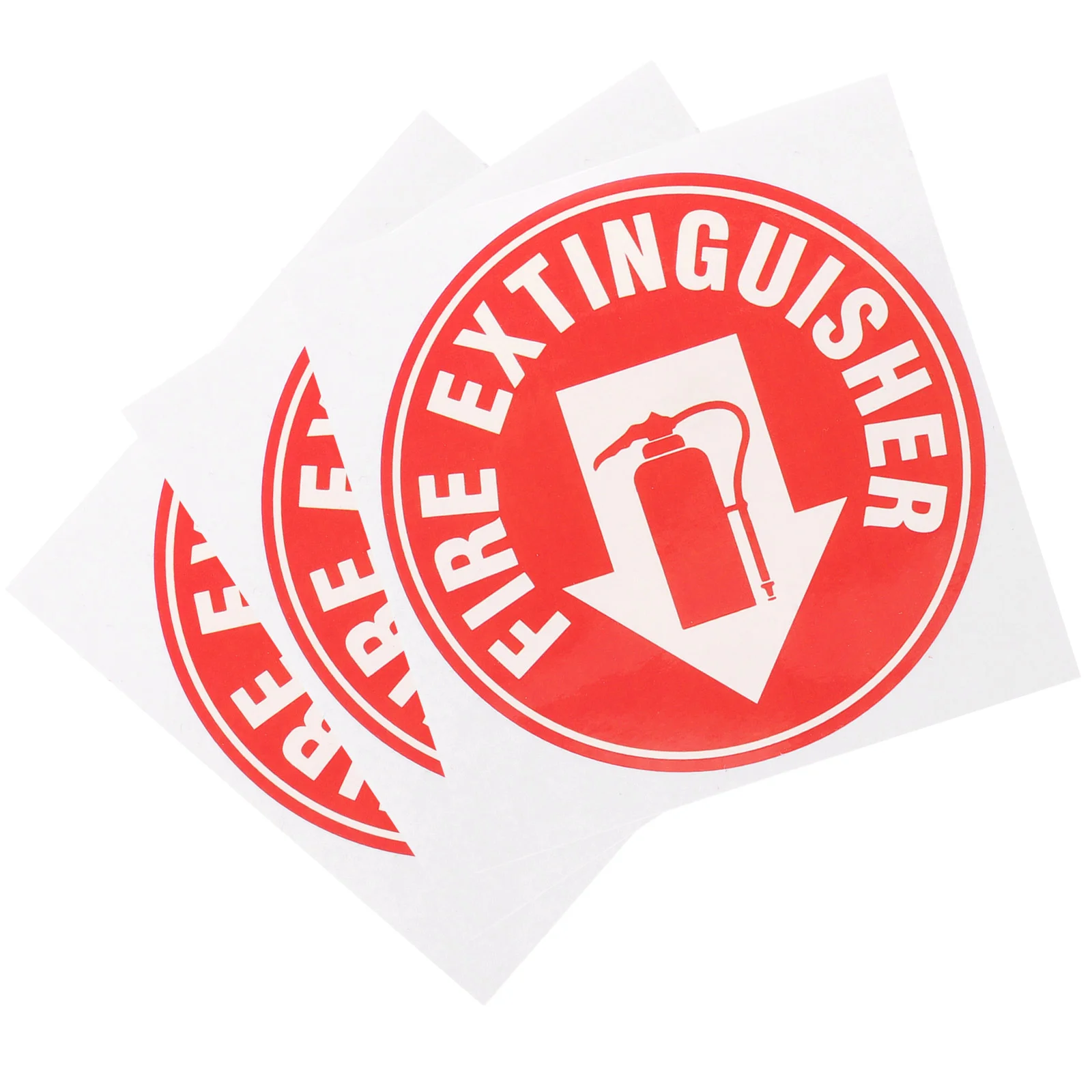 3 шт. наклейки на огнетушитель знак для офиса самоклеящиеся водонепроницаемые