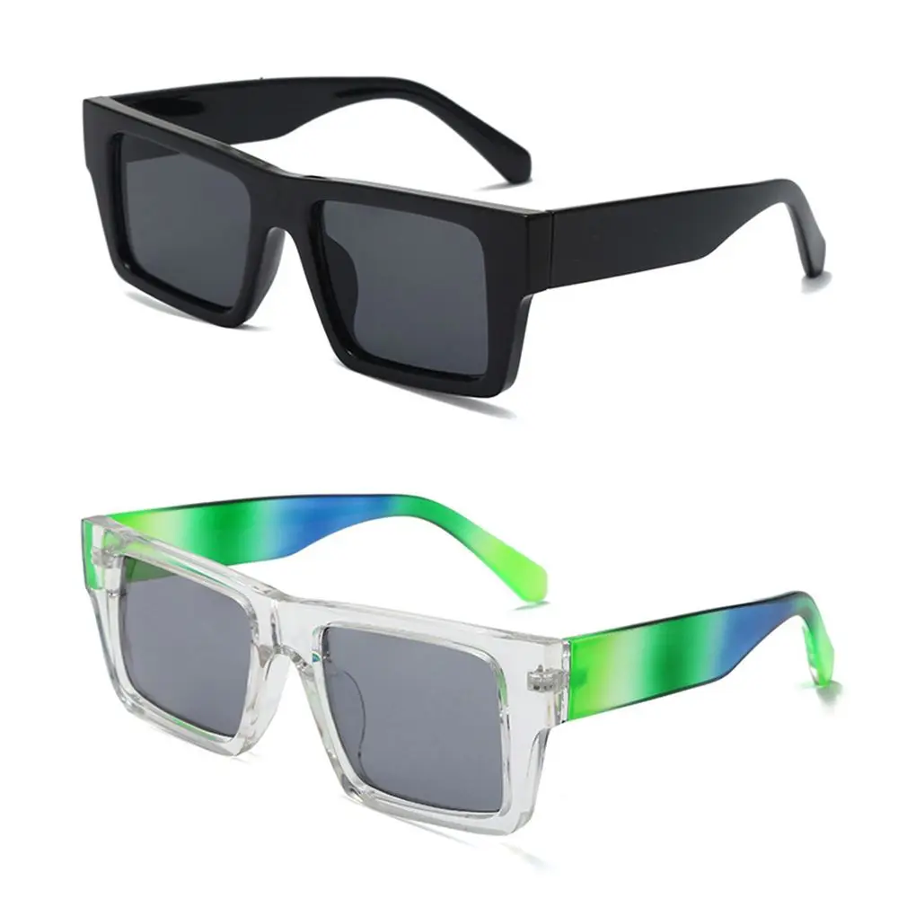 

Retro UV40 Y2K Eyeglasses Shades Square Sunglasses Sun Glasses Colorful Frame