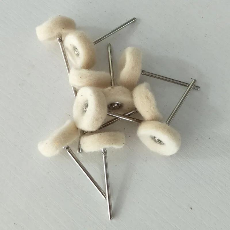 

10 шт., круглые полировочные щётки для ювелирных изделий, 2,35 мм