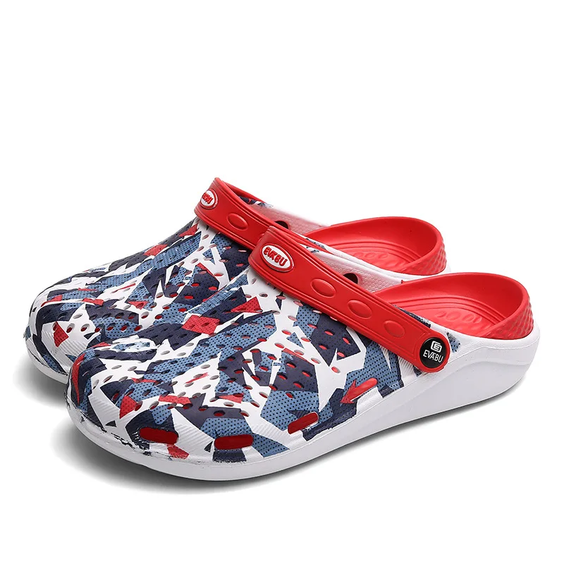 Новинка лета 2022 мужские сандалии легкие пляжные тапочки EVA Нескользящие мюли для