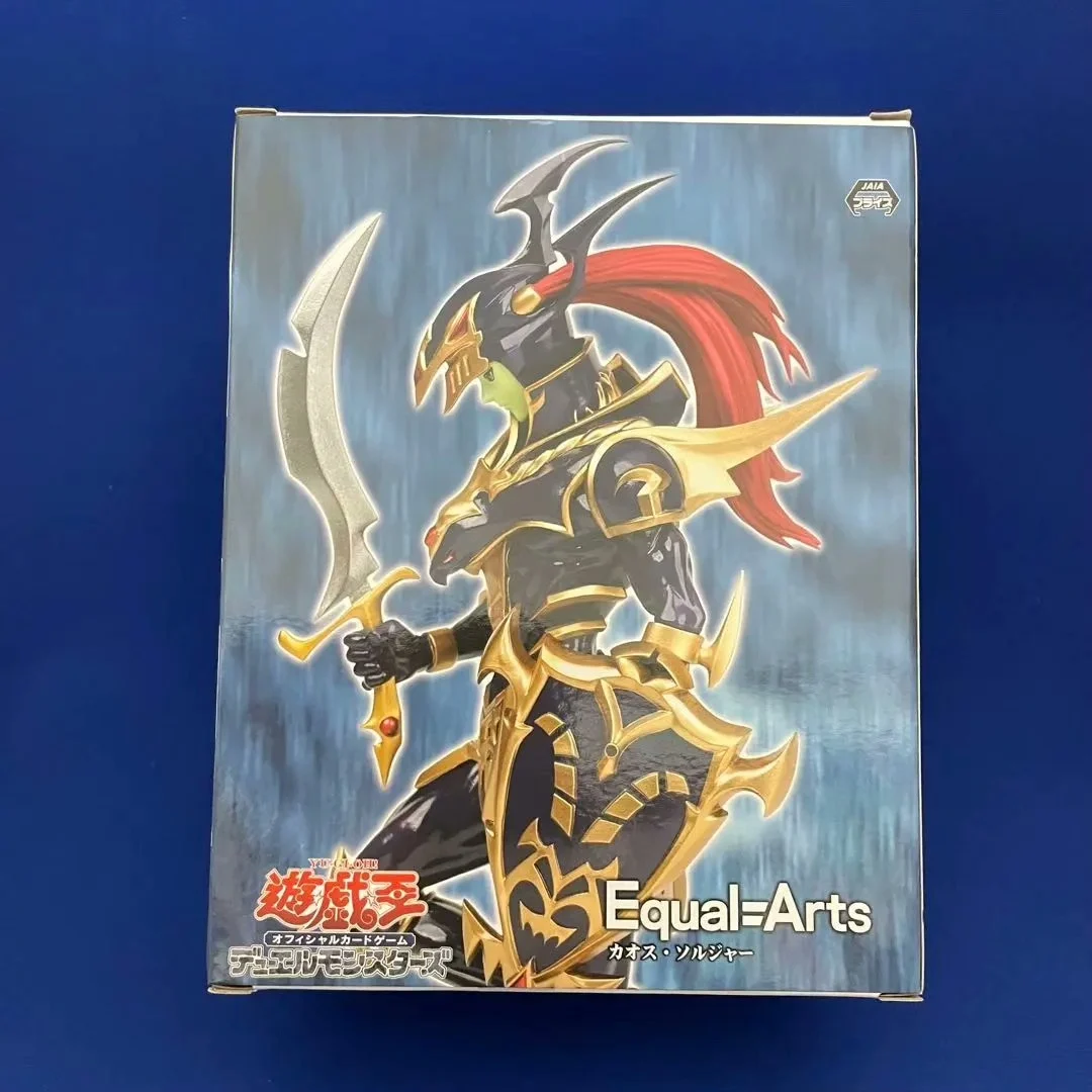 Фото Подлинная KONAMI Yu-Gi-Oh! Фигурка воина равных искусств Хаоса, модель, коллекционная игрушка №1