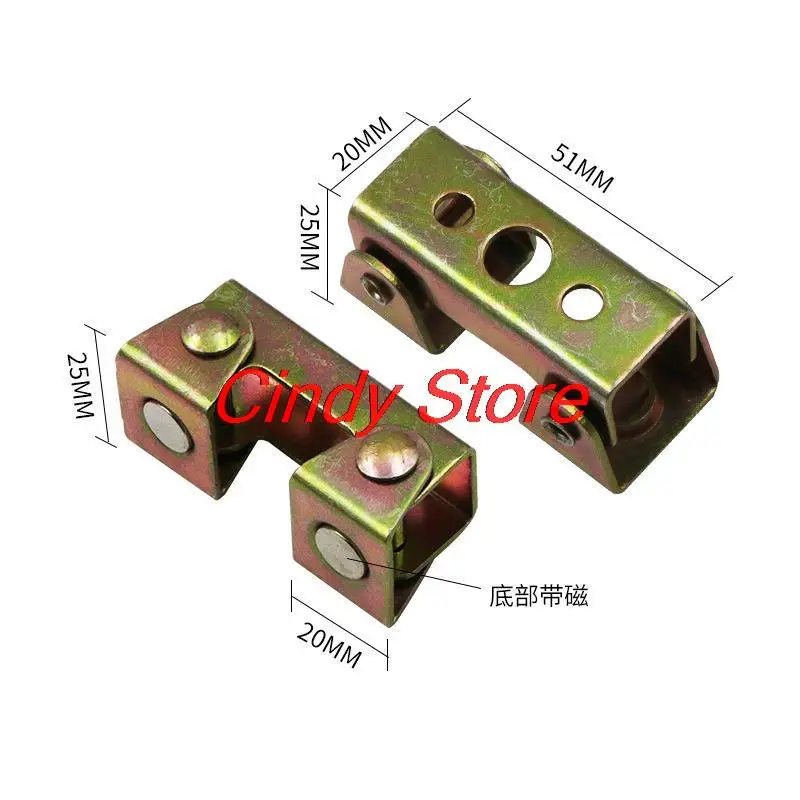 

4pcs Magnetic V-Type Clamps V-Shaped Welding Holder Welding Fixture Adjustable Magnetic V-Pads Hand Tools Metal Working Tool