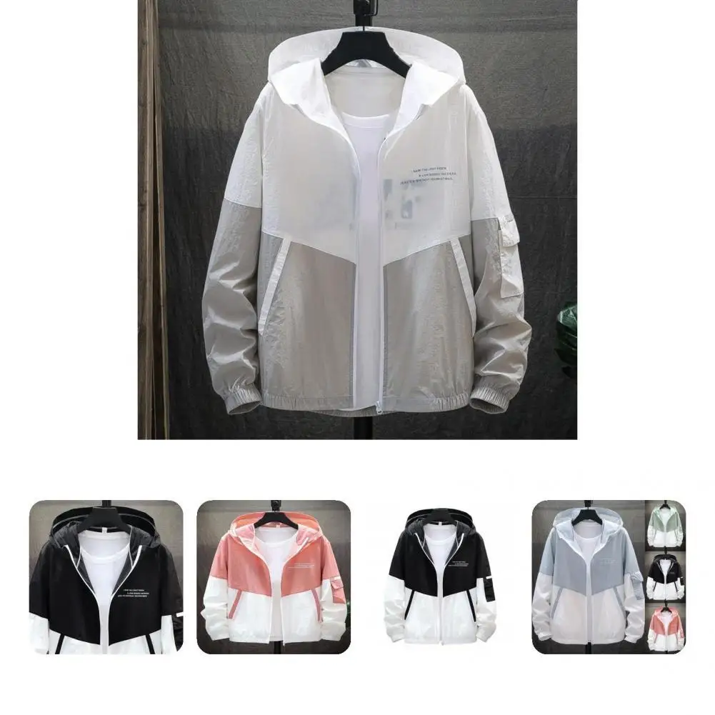 

Потрясающее пальто, лоскутное повседневное весеннее пальто на молнии, Мужское пальто, весеннее пальто