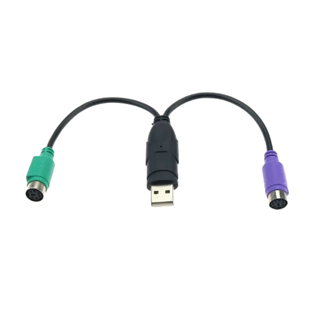 Кабель-Переходник USB штырь-гнездо PS2