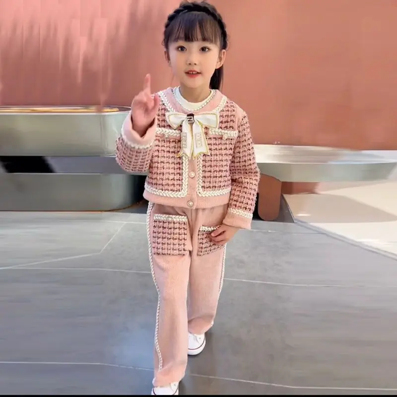 Bear Leader/модный костюм для девочек Новинка 2023 года элегантный с маленьким ароматом