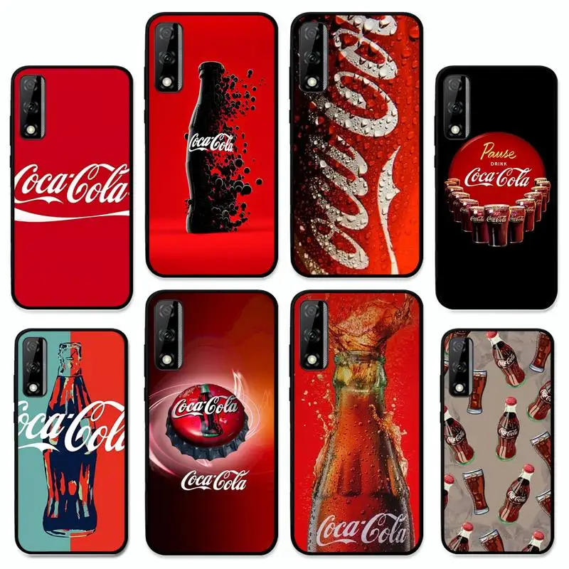 

Coca-C-Cola Phone Case for Huawei Y 6 9 7 5 8s prime 2019 2018 enjoy 7 plus