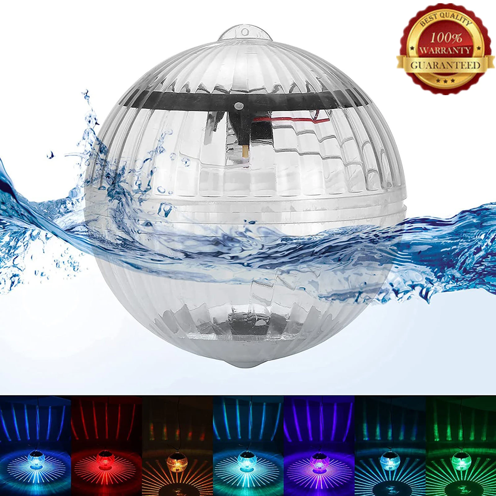 

Outdoor Floating Underwater Ball Lamp Solar Powered Color Changing Swimming Pool Party Night Light For Yard Pond Garden Lamp NEW