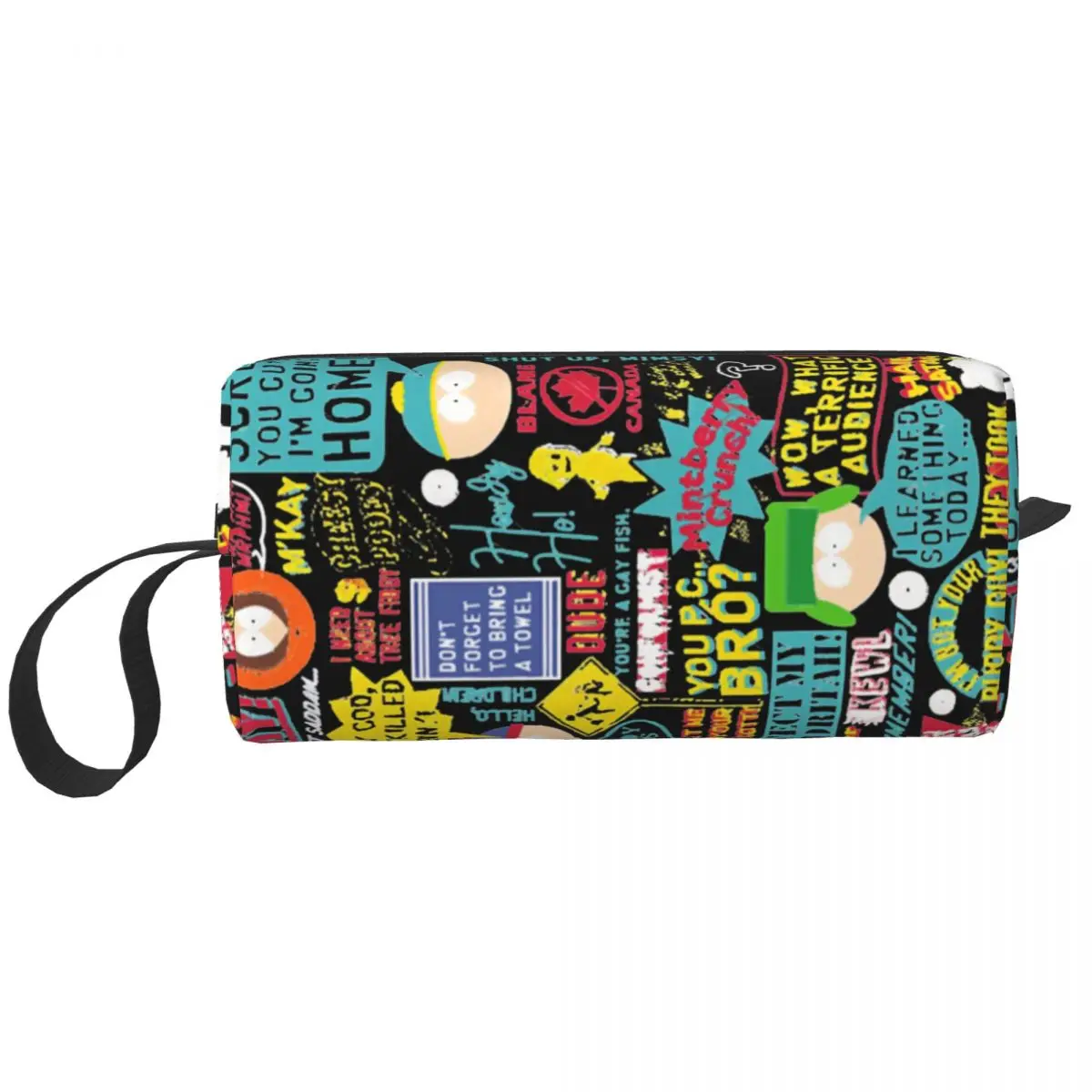 

Southpark Element Cosmetic Bag Women Makeup Bags Cartoon Anime Travel Waterproof Toiletry Bag Organizer Pouch