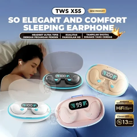 Беспроводные Bluetooth-наушники для сна  Hi-Fi