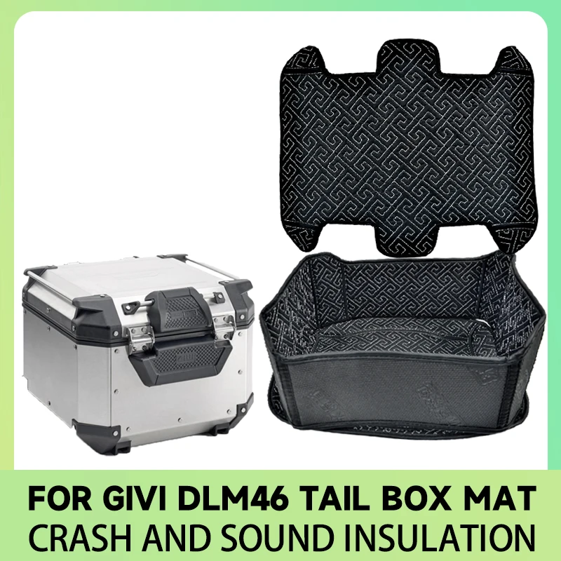 Фото Подходит для GIVI DLM46 OBKN42 OBKN37, защита багажного отделения мотоцикла, ковша сиденья, аксессуары для коврика для ящика для хранения №1