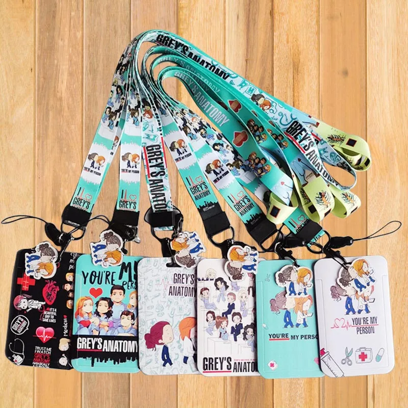 

Ремешки на шею для доктора или медсестры A0045, держатель для карт с кармашком для удостоверения личности, веревка с петлей, подарки