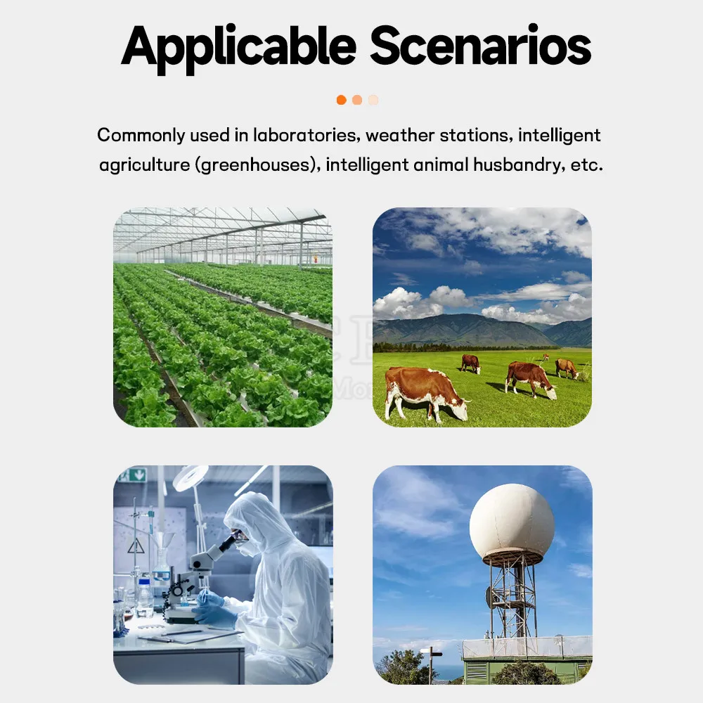 Модуль цифрового датчика температуры 5 м SHT20 SHT21 SHT30 SHT31 SHT40 кабель влажности экран