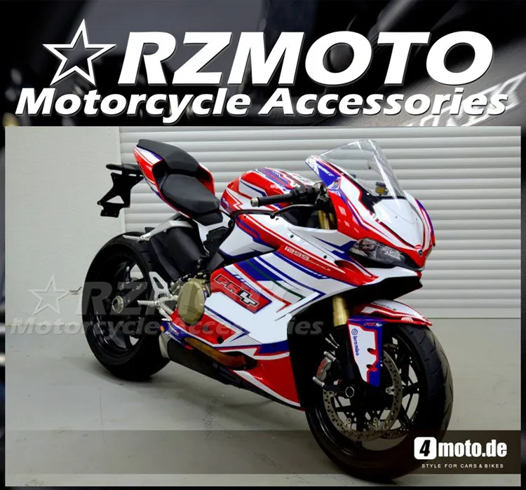 

New ABS Fairings Kit Fit For Ducati 959 1299 Panigale s 2015 2016 2017 2018 Bodywork Set 15 16 17 18 Injection Red Blue