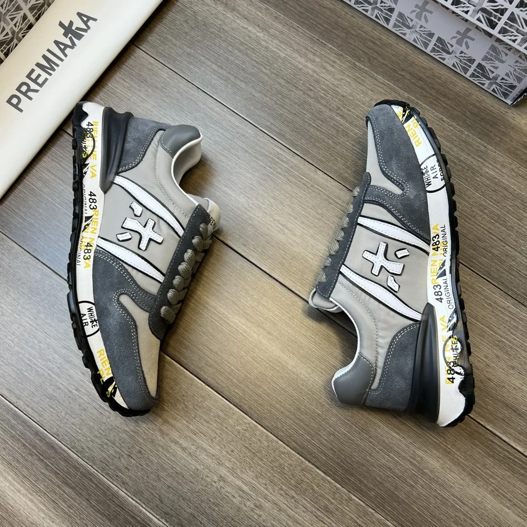 PREMIATA/Мужская модная удобная простая повседневная спортивная обувь в стиле ретро