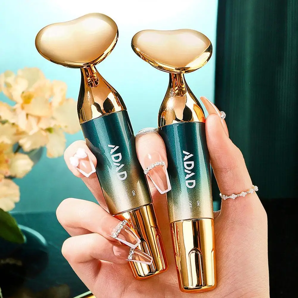 

Electric Import Beauty Instrument Heart Shaped Lifting Eye Vibration Ultrasonic Thin Portable V-face Massage Instrument