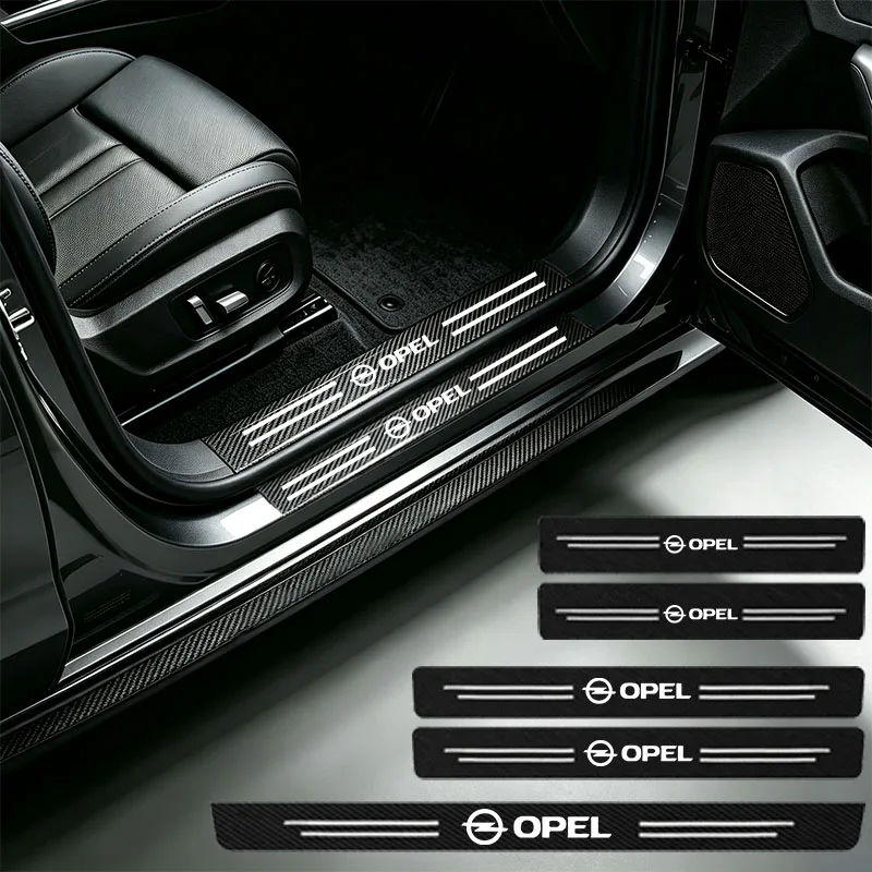 Фото Наклейки-защита для бампера багажника автомобиля Opel Astra J H Corsa D G K Vectra B Insignia Vivaro Mokka Zafira, автомобильные аксессуары №1