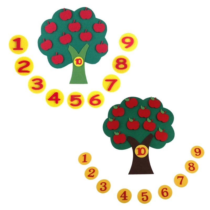 Обучающие принадлежности Монтессори яблоко игрушки обучающая игрушка