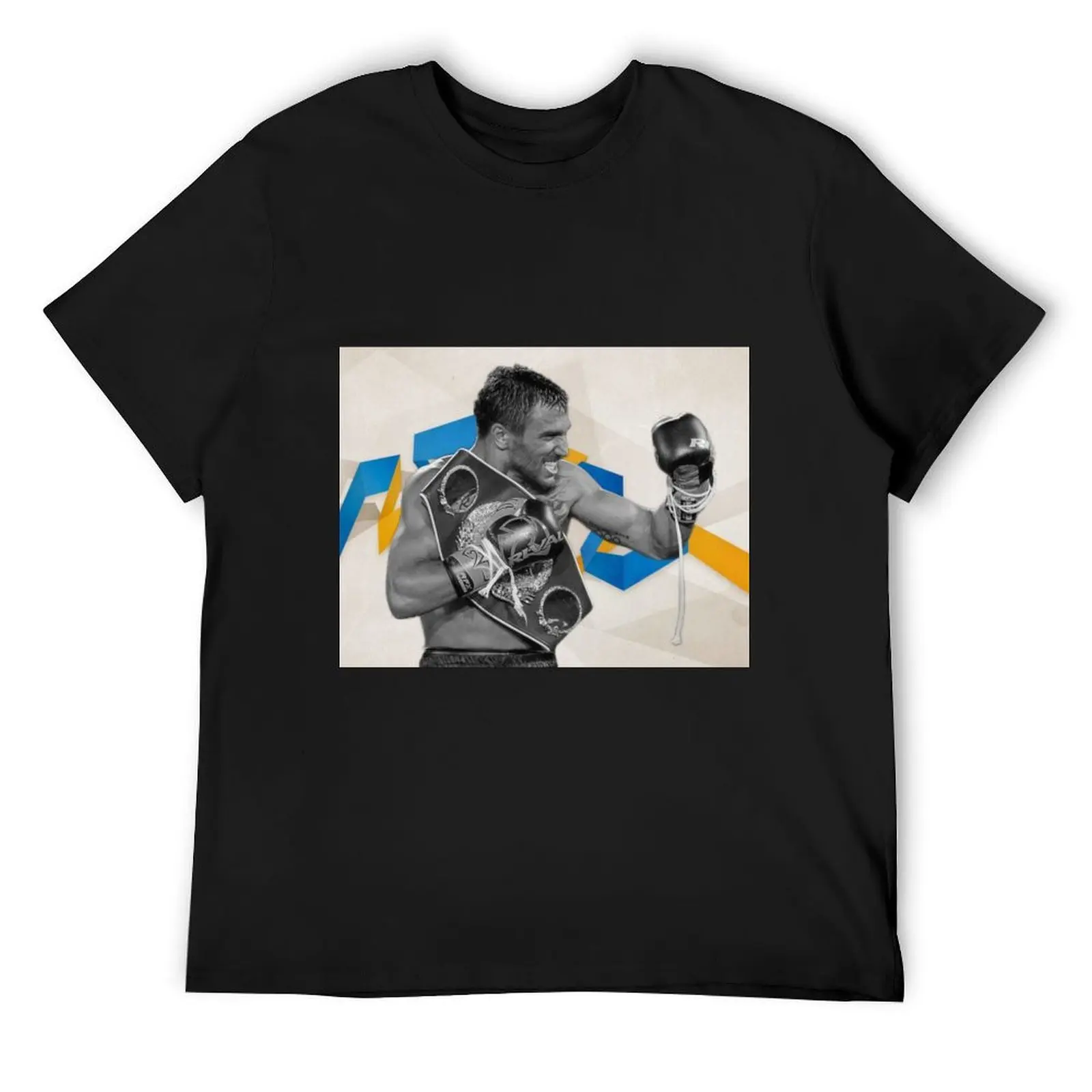 Футболка Ломченко-истребитель по индивидуальному заказу синие архивные