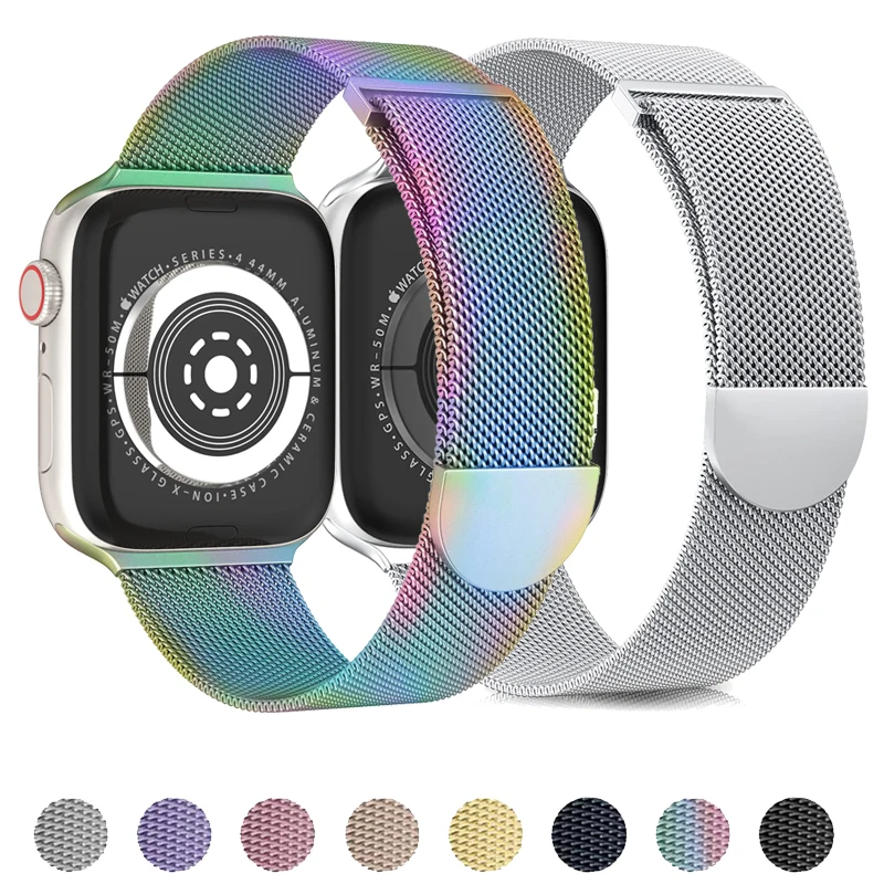 

Ремешок магнитный для Apple Watch Band 44 мм 40 мм 45 мм 41 мм 38 мм 42 мм 44 45 мм