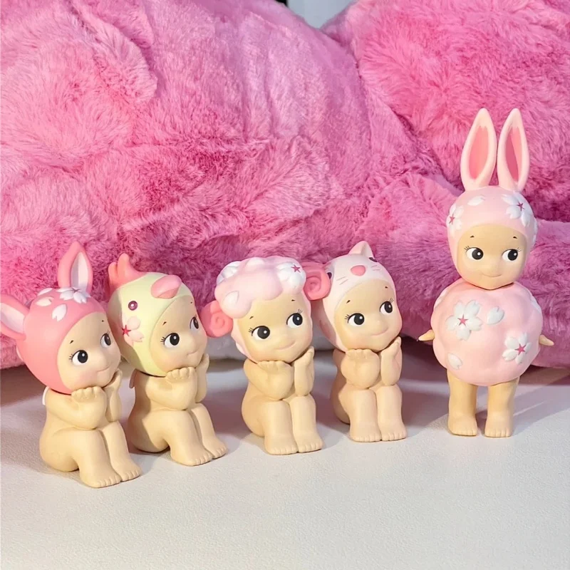 Новый Sonny Angel Cherry Blossom Series слепая коробка игрушка Hanami Edition Коллекционная