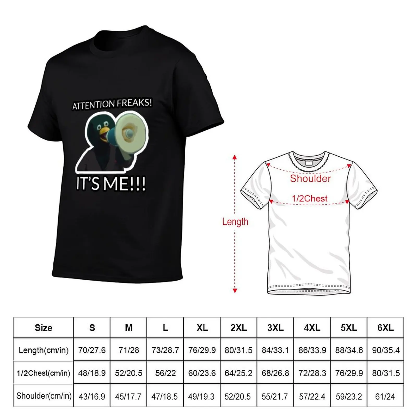 Фото Duck DHMIS Freaks! Я! Футболка с стильным принтом и короткими рукавами Guy Attention - It's T-Shirt №2