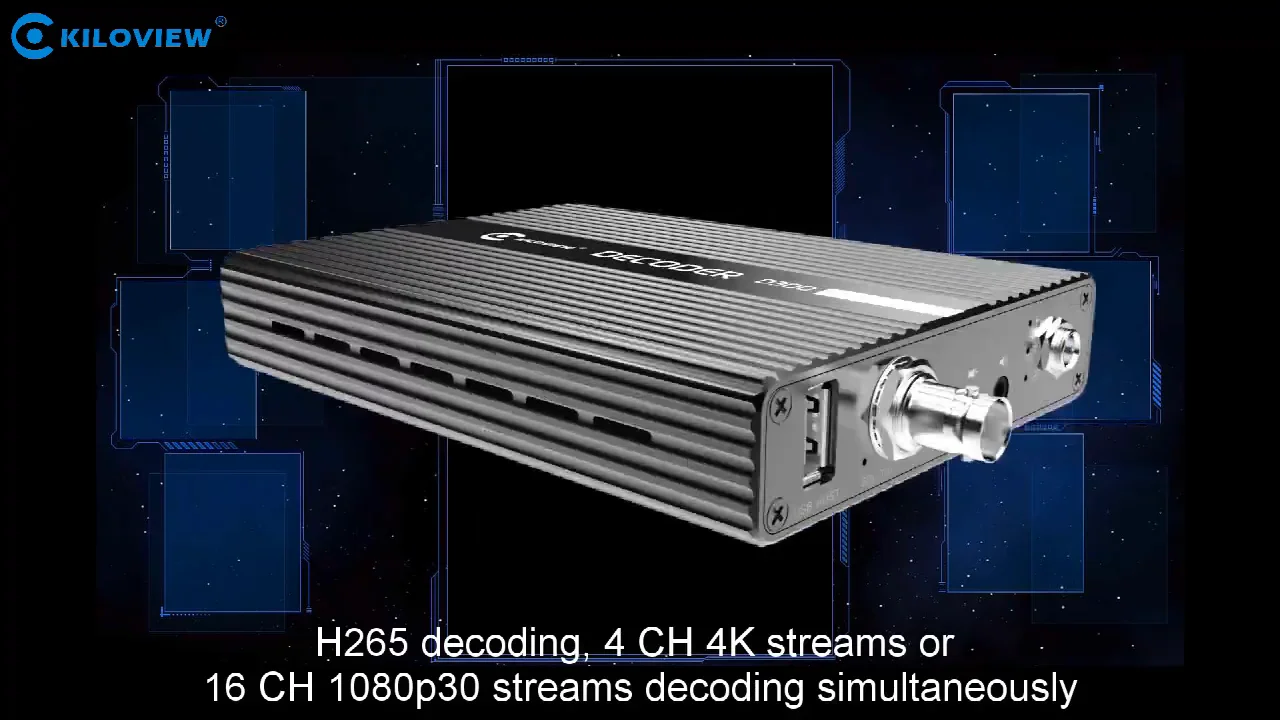 Рисунок 2 - Новейший декодер 4K H.265