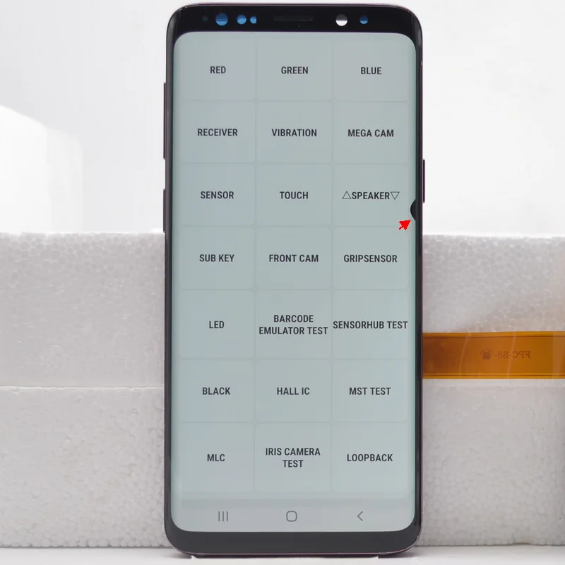 Оригинальный дисплей для Samsung Galaxy S9 ЖК сенсорный экран дигитайзер G960 G960F AMOLED LCDScreen