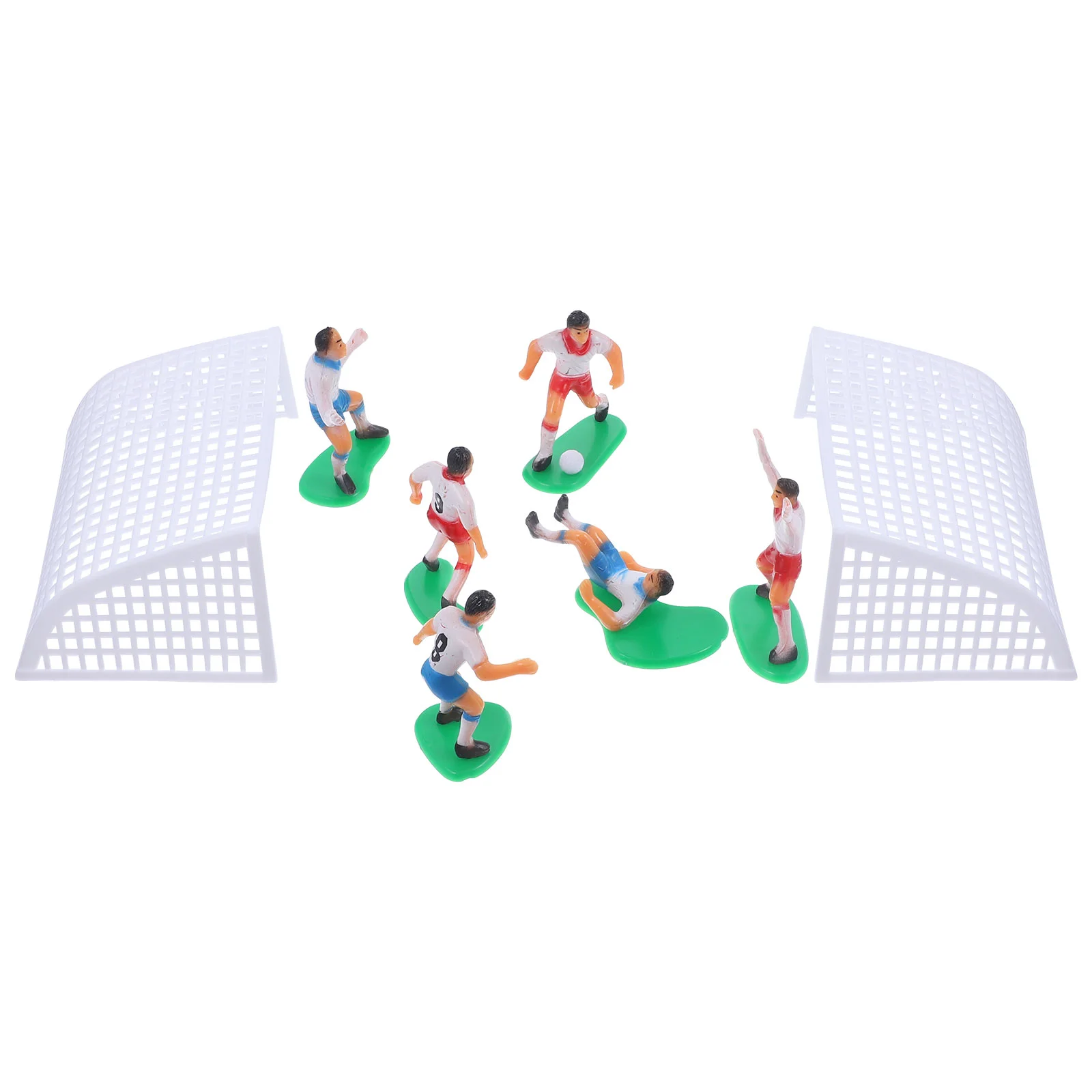 

Soccer Football Cake Decorations Birthday Cupcake Toppers Topper Kids Decoration Team Party Figurines Cakes Figures Figure Picks