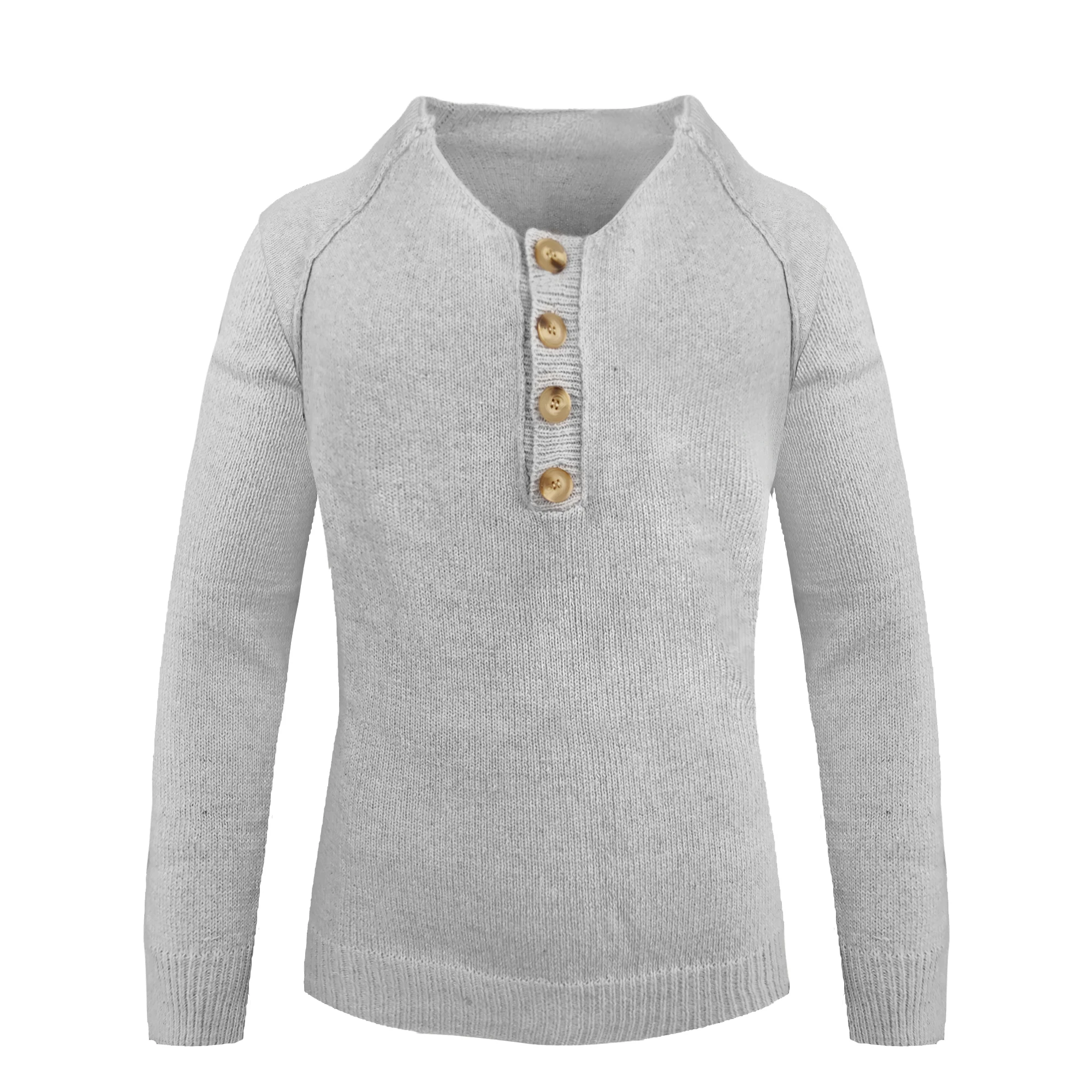 

Мужской свитер на пуговицах, теплый трикотажный пуловер в стиле ретро, большие размеры, Осень-зима 2022