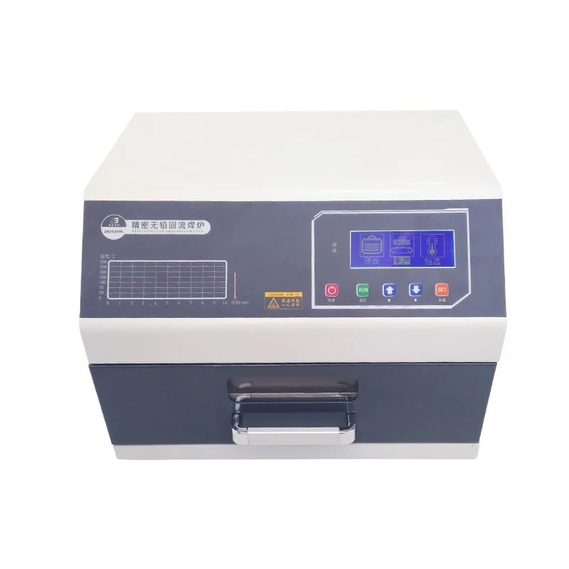 

Wholesale LED small automatic lead free bench top reflow oven drawer hot air reflow oven for smt pcb production welding