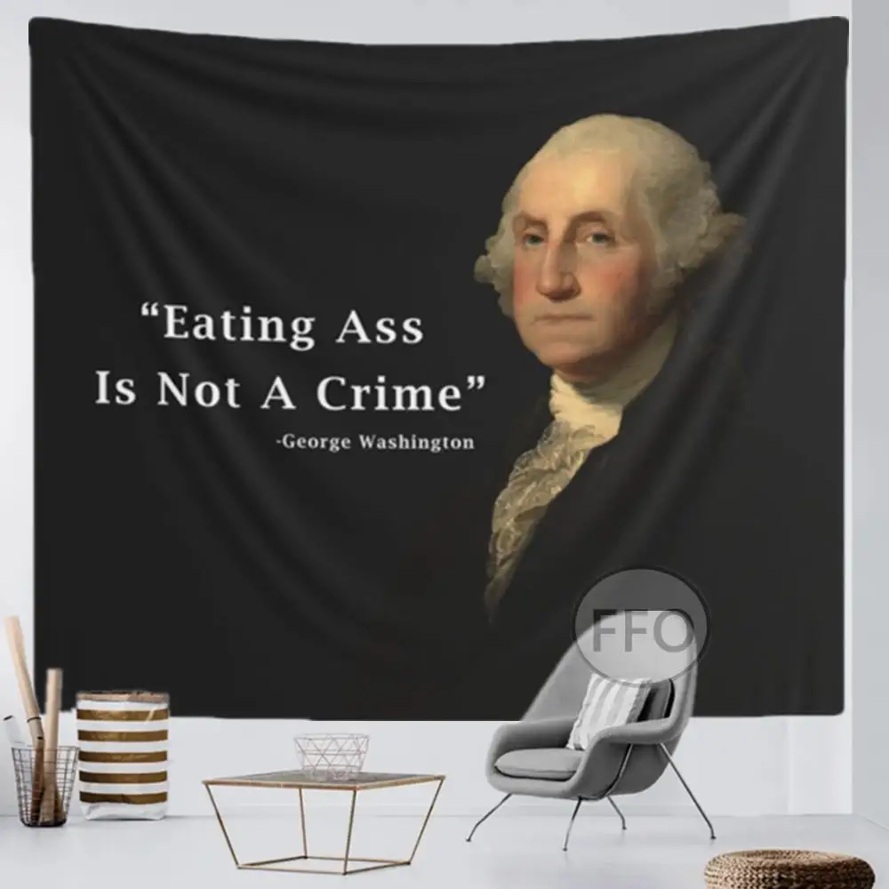 

Гобелен для украшения стен с забавными цитатами «едящая задница»