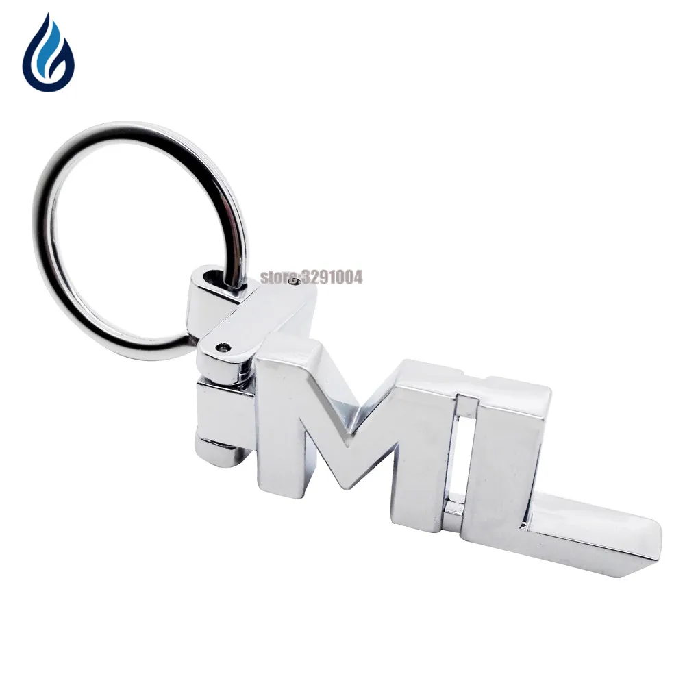 Металлический брелок для ключей, брелок для ключей для Mercedes Benz ML320 ML350 ML400 ML450 ML500 ML550 ML55 AMG ML63 W164 W166, автостайлинг