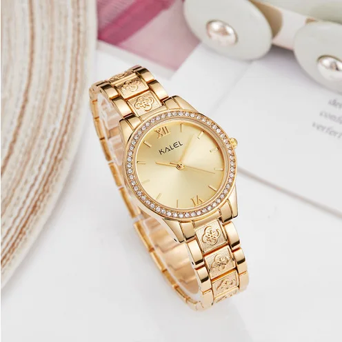 2023 explosive fashion hot selling women's Korean version of simple compact light luxury small dial temperament women's quartz w