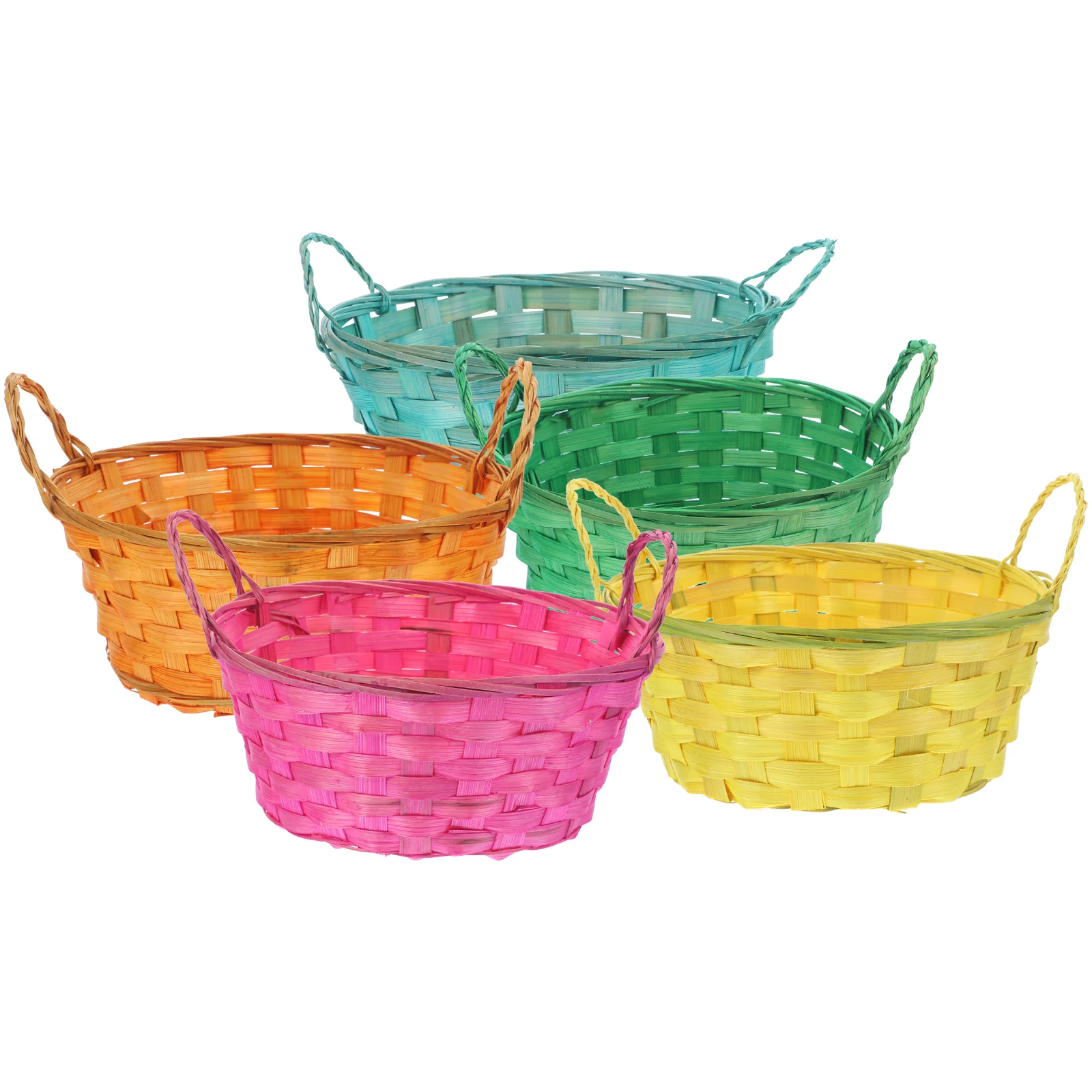 

5 шт., круглая корзина для хранения мелочей