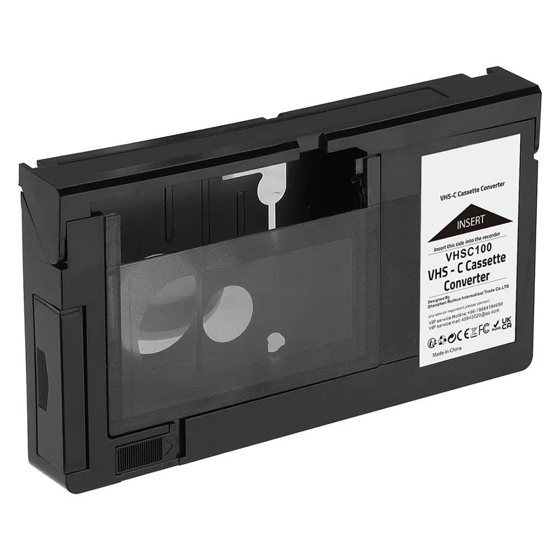 Кассетный адаптер VHS-C для видеокамер SVHS JVC RCA Моторизованный кассетный VHS Panasonic Не 8