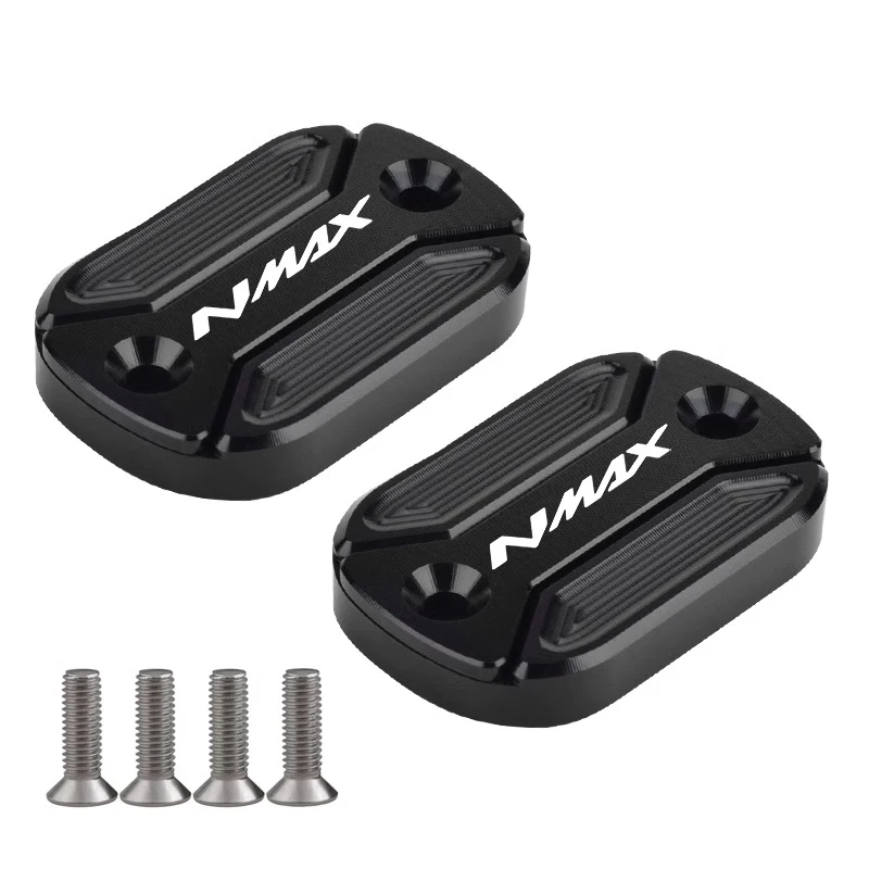 Фото NMAX 125 155, крышка тормозной жидкости, подходит для YAMAHA NMAX 125 NMAX 155 2015-2023, аксессуары для мотоциклов, крышка тормозного масляного насоса из алюминиевого сплава №3