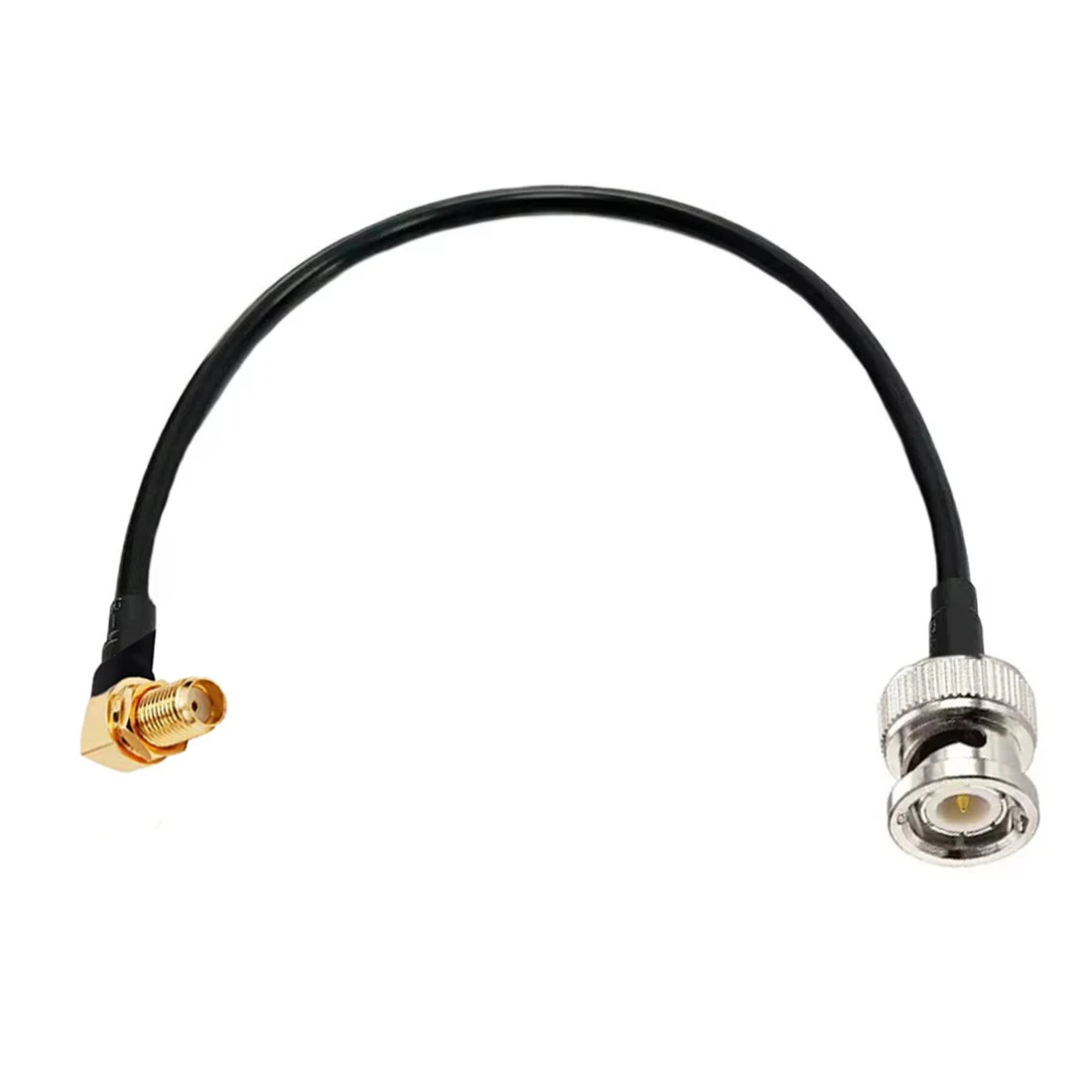 

1 шт. SMA гнездовой разъем под прямым углом RA к BNC штекер косичка кабель-адаптер RG58 50 см/100 см новый