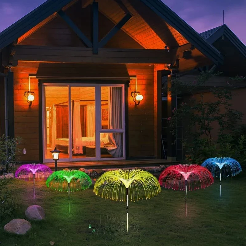 

Outdoor Jellyfish Garden Solar LED Lighting Decorative Lights Garden Landscape Street Lights Colorful Lights Waterproof IP65