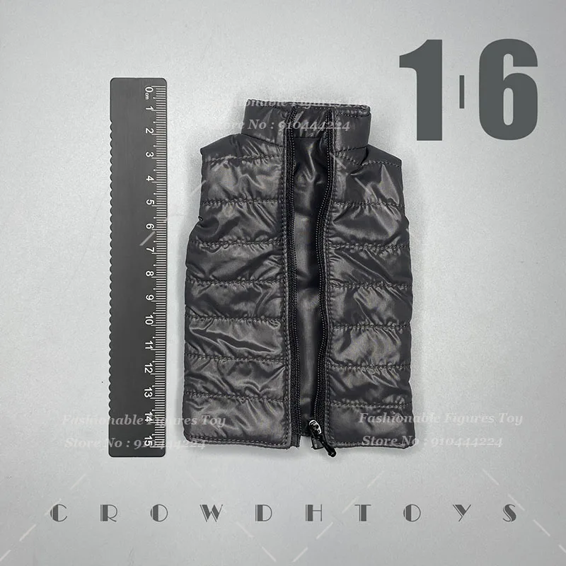 1/6 мужской пуховик без рукавов куртка-пуховик повседневное пальто с