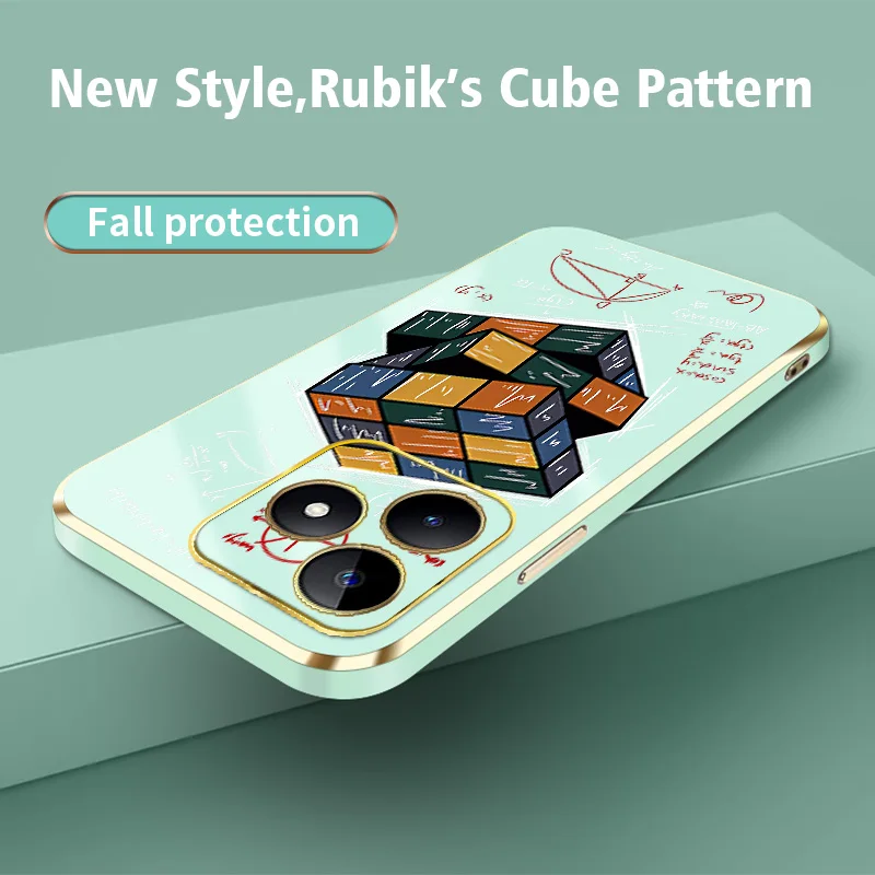 Оригинальный защитный чехол для OPPO Realme C53 C55 C33 V30 V25 C30 C30S GT Neo5SE Neo5 Neo3 Explorer Master