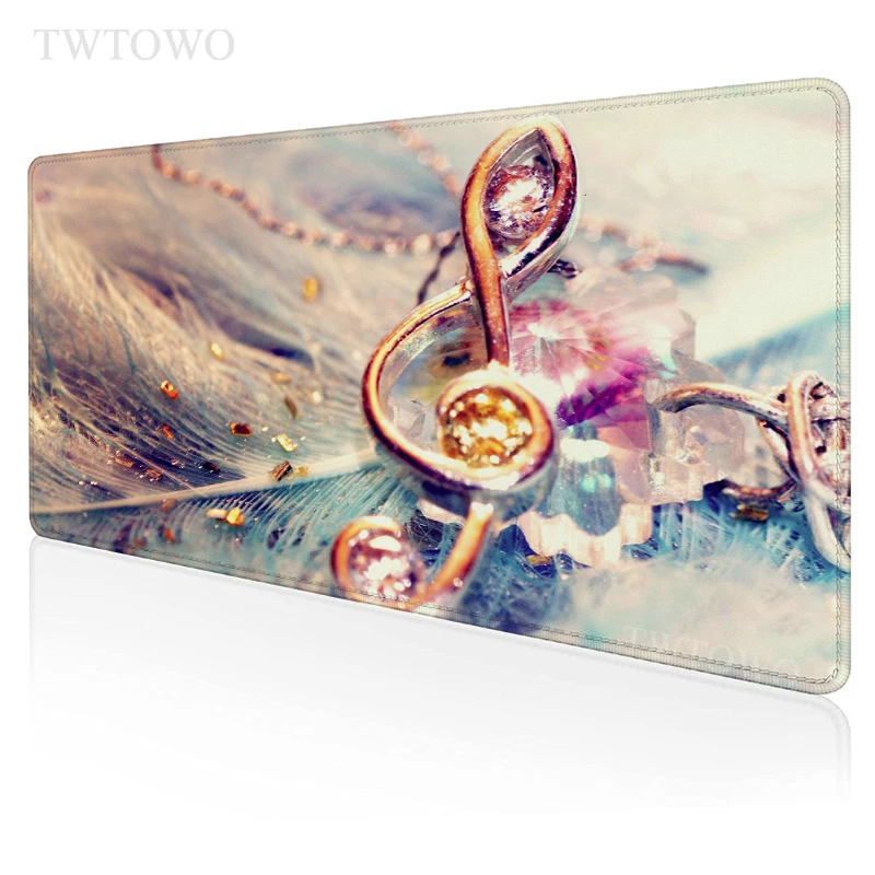 

Cool Music Mousepad XXL Home Large HD keyboard pad Mouse Mat Gamer Anti-slip Soft Carpet Office Mice Pad Desktop Mouse Pad