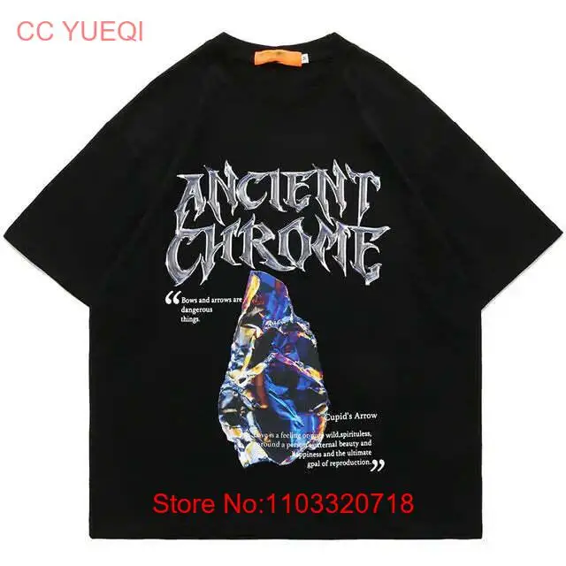 Футболка с рисунком древнего хром |