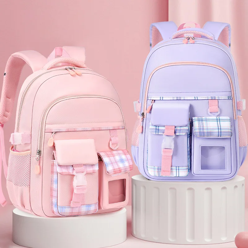 Детские школьные ранцы для девочек детский ортопедический рюкзак учеников