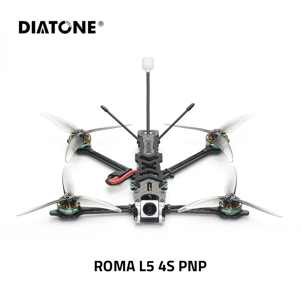 

DIATONE Roma L5 4S/6S Freestyle Long Range PNP with Camera Mamba F4 and F7 AIO Toka Motor High Drone HQ Props without Receiver