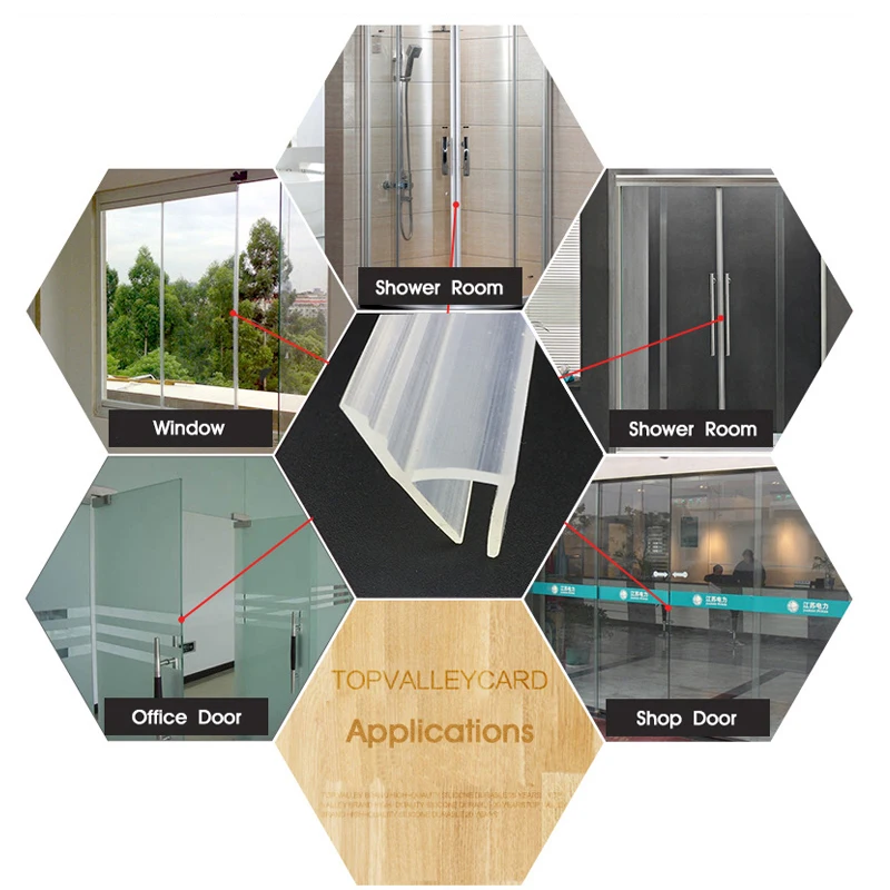 Силиконовая уплотнительная лента H-образное уплотнение для окна ветрозащитная