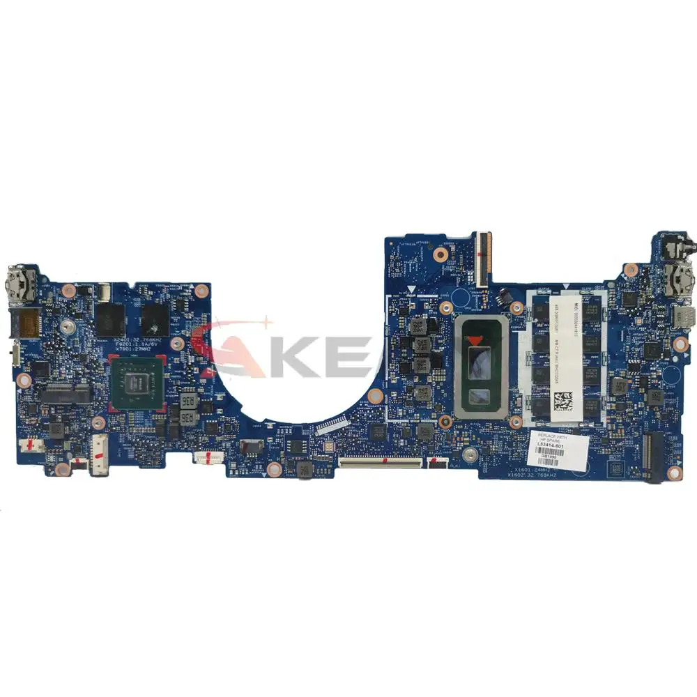 Фото Материнская плата для ноутбука HP ENVY 13-AQ, материнская плата с процессором I5 I7 8 Гб 16 Гб ОЗУ, V2G GPU 18744-1, материнская плата №2