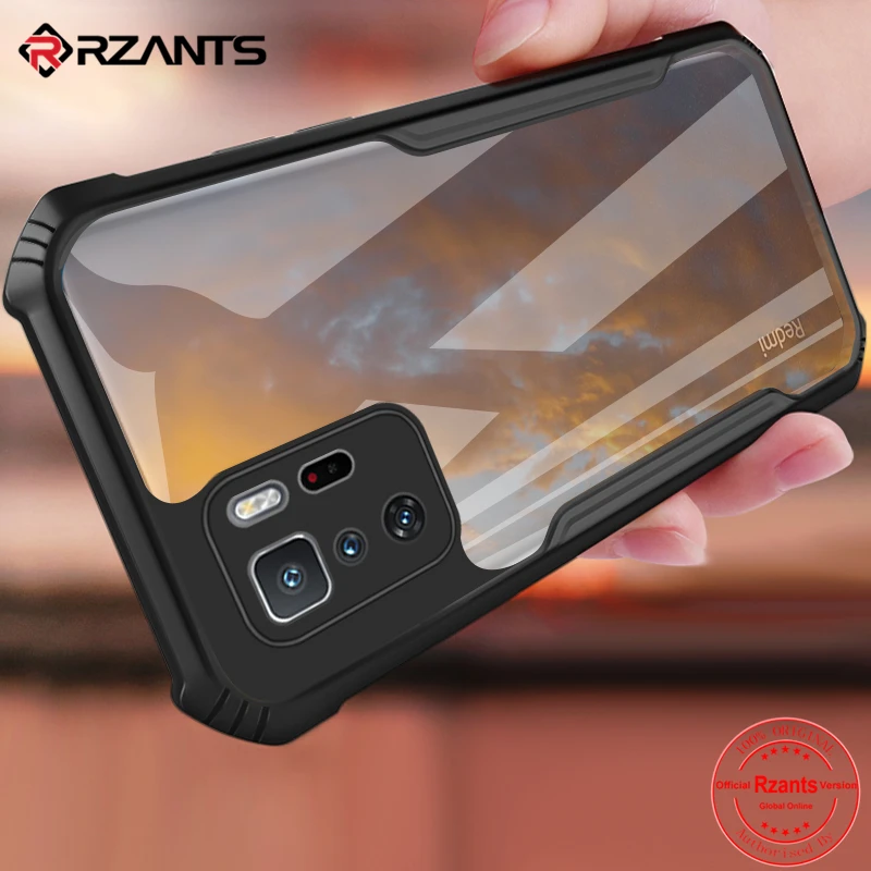 rzants for xiaomi poco x3 gt x3 x4pro phone case camera protection small hole slim thin soft cover shockproof phone casing free global shipping