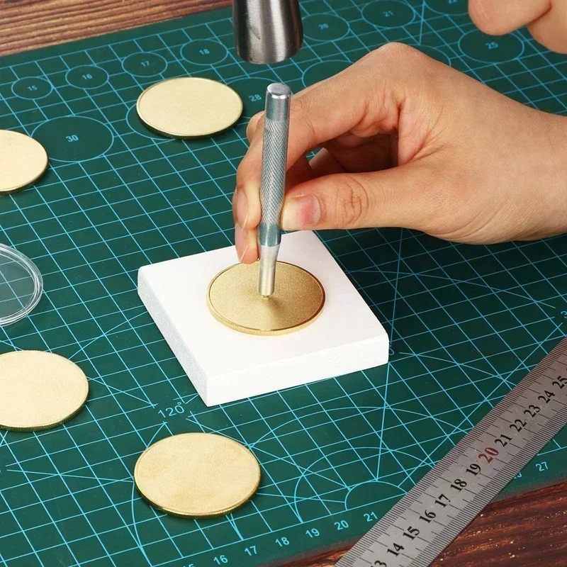 Медные пустые монеты XMSJ 40 мм 10/20 шт