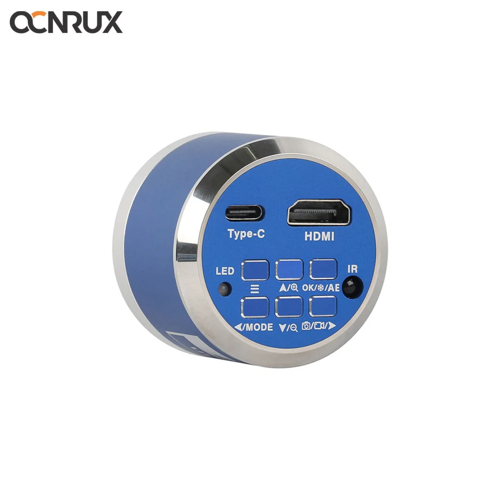 

OCNRUX 4K Microscope Camera Digital Magnifier HDMI USB 1080P Industrial Camera for Soldering PCB Repair