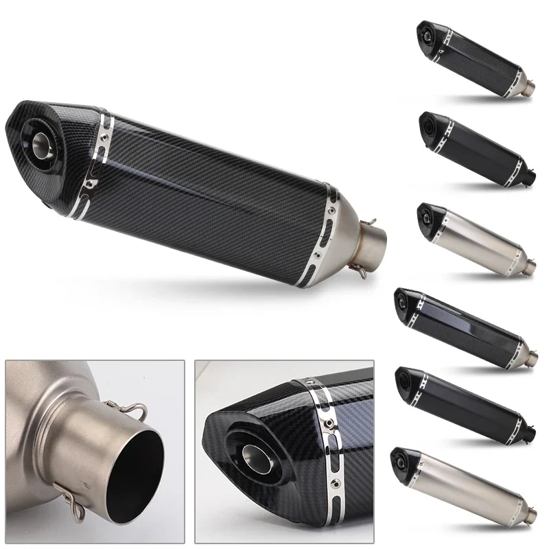 Модифицированный глушитель выхлопной трубы мотоцикла большой шестиугольный